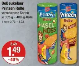 V Markt DeBeukelaer Prinzen Rolle Angebot