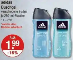 V Markt adidas Duschgel Angebot