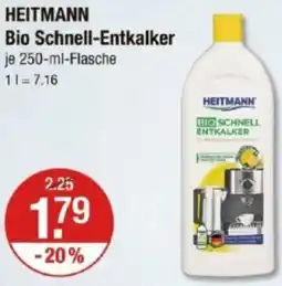 V Markt HEITMANN Bio Schnell-Entkalker Angebot