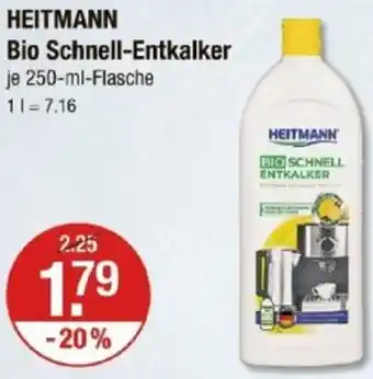 V Markt HEITMANN Bio Schnell-Entkalker Angebot
