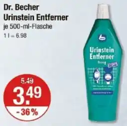 V Markt Dr. Becher Urinstein Entferner Angebot