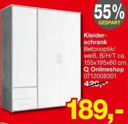 Opti Wohnwelt Kleiderschrank Angebot