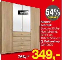 Opti Wohnwelt Kleiderschrank Angebot