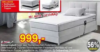 Opti Wohnwelt Boxspringbett Angebot