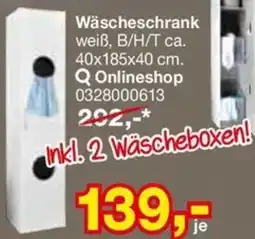 Opti Wohnwelt Wäscheschrank Angebot