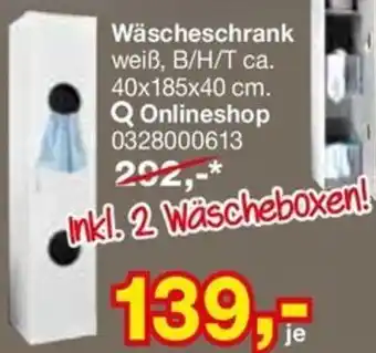 Opti Wohnwelt Wäscheschrank Angebot