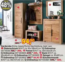 Opti Wohnwelt Garderobe Angebot