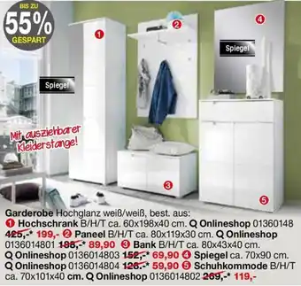 Opti Wohnwelt Garderobe Angebot