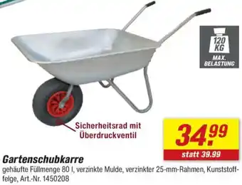 toom Baumarkt Gartenschubkarre Angebot