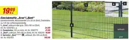 toom Baumarkt Einstabmatte „Arne"/„Bent" Angebot
