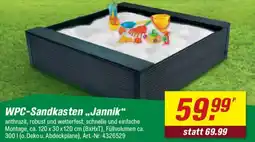 toom Baumarkt WPC-Sandkasten ,,Jannik" Angebot