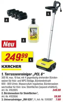 toom Baumarkt KÄRCHER Terrassenreiniger ,,PCL 6" Angebot