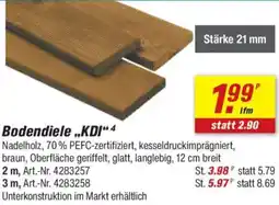 toom Baumarkt Bodendiele „KDI" Angebot