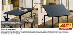 toom Baumarkt Solar-Tischkraftwerk Angebot