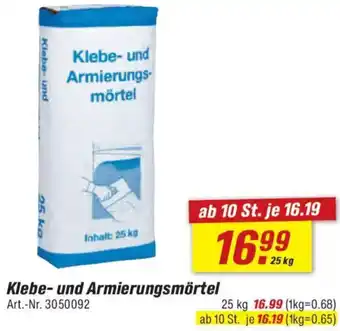 toom Baumarkt Klebe- und Armierungsmörtel Angebot