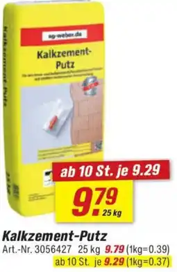 toom Baumarkt Kalkzement-Putz Angebot
