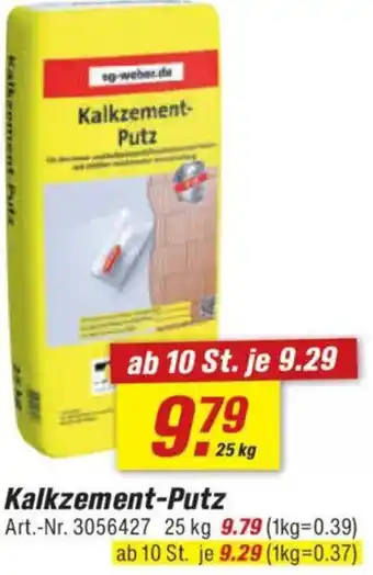 toom Baumarkt Kalkzement-Putz Angebot