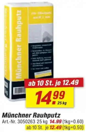 toom Baumarkt Münchner Rauhputz Angebot