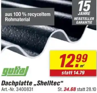 toom Baumarkt Gutta Dachplatte ,,Shelltec" Angebot