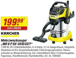 toom Baumarkt KÄRCHER Mehrzwecksauger ,,WD 6 PSV-30/6/22/T" Angebot