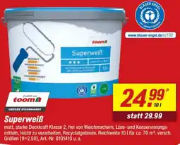 toom Baumarkt Superweiß Angebot