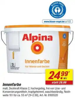 toom Baumarkt Alpina Innenfarbe Angebot