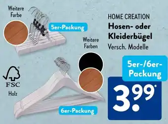 Aldi Süd HOME CREATION Hosen- oder Kleiderbügel Angebot