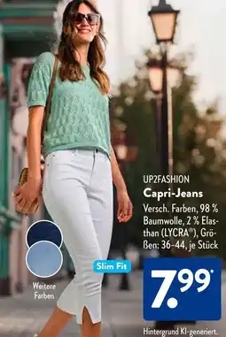 Aldi Süd UP2FASHION Capri-Jeans Angebot