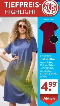 Aldi Süd UP2FASHION T-Shirt Kleid Angebot