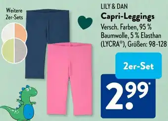 Aldi Süd LILY & DAN Capri-Leggings Angebot
