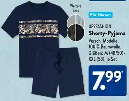 Aldi Süd UP2FASHION Shorty-Pyjama Angebot