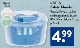 Aldi Süd CROFTON Salatschleuder Angebot