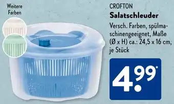 Aldi Süd CROFTON Salatschleuder Angebot