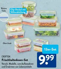Aldi Süd CROFTON Frischhaltedosen-Set Angebot