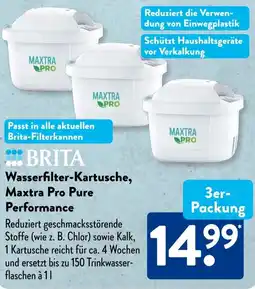 Aldi Süd BRITA Wasserfilter-Kartusche, Maxtra Pro Pure Performance Angebot