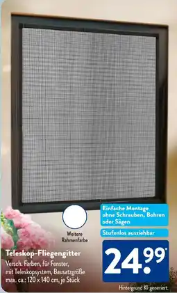 Aldi Süd Teleskop-Fliegengitter Angebot