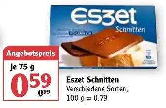 Globus Eszet Schnitten 75g Angebot