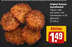 REWE Original Elsässer Kartoffelrösti Angebot
