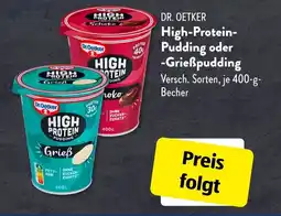 Aldi Süd DR. OETKER High-Protein- Pudding oder -Grießpudding Angebot