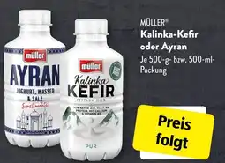 Aldi Süd MÜLLER Kalinka-Kefir oder Ayran Angebot