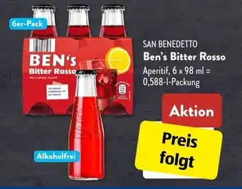 Aldi Süd SAN BENEDETTO Ben's Bitter Rosso Angebot