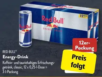 Aldi Süd RED BULL Energy-Drink Angebot