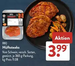 Aldi Süd BBQ Hüftsteaks Angebot
