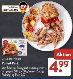 Aldi Süd MEINE METZGEREI Pulled Pork Angebot