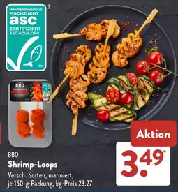 Aldi Süd BBQ Shrimp-Loops Angebot