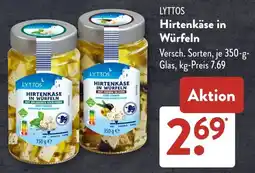 Aldi Süd LYTTOS Hirtenkäse in Würfeln Angebot