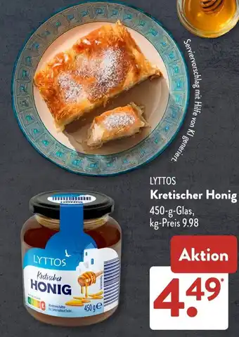 Aldi Süd LYTTOS Kretischer Honig Angebot