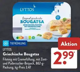 Aldi Süd LYTTOS Griechische Bougatsa Angebot