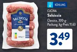 Aldi Süd CUCINA Salsiccia Angebot