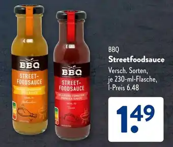 Aldi Süd BBQ Streetfoodsauce Angebot